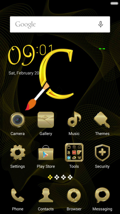  IN Golden Black screenshot