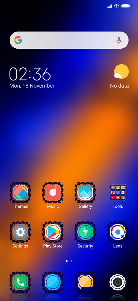 Flower Design UI_DWM3 screenshot