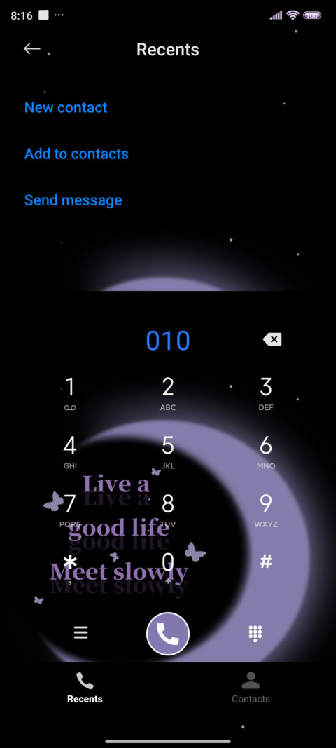 Moonlight Purple screenshot
