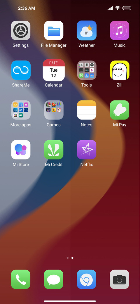 Dynamic skittles screenshot