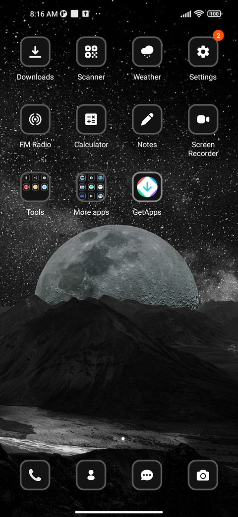 Moon screenshot