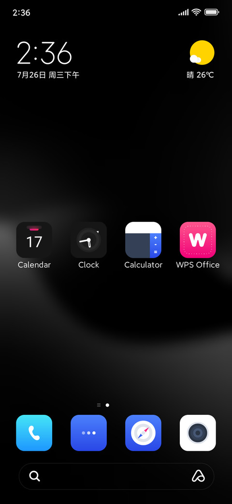 Motion Dark screenshot