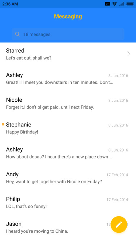CaffDe screenshot