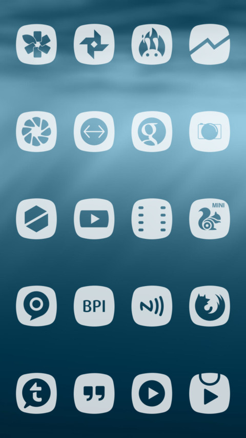 iOS9 Concept Minimal screenshot