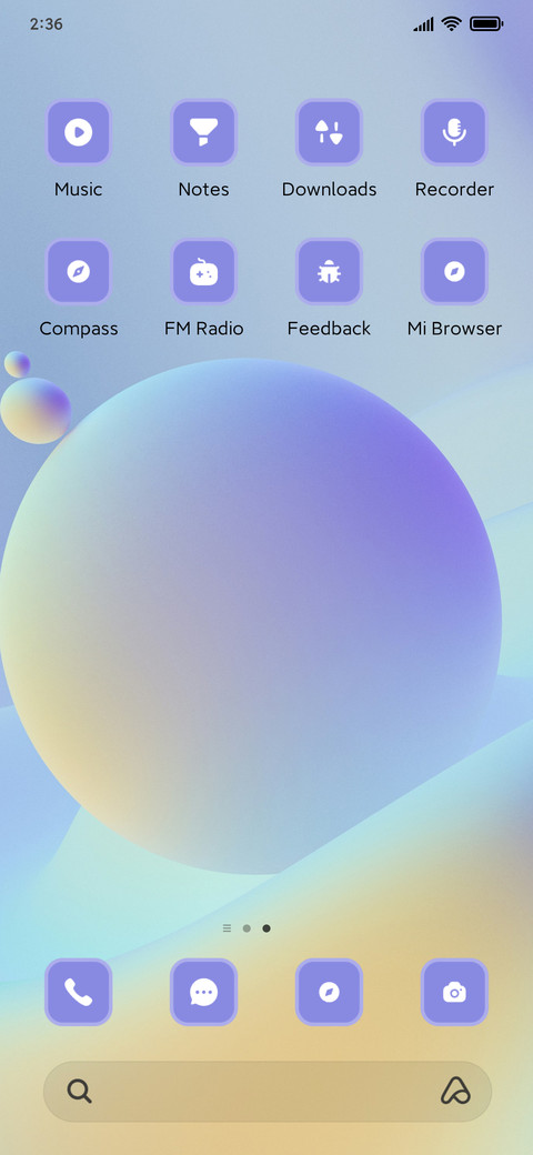 Pastel Surface screenshot