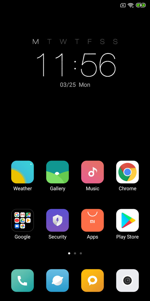 iOS 10 Ambiance  night star  screenshot