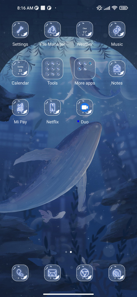 Like whale sea screenshot
