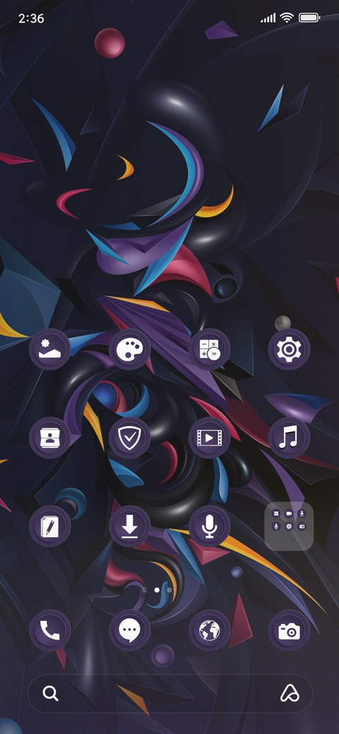 Circle Abstract_3MDS screenshot