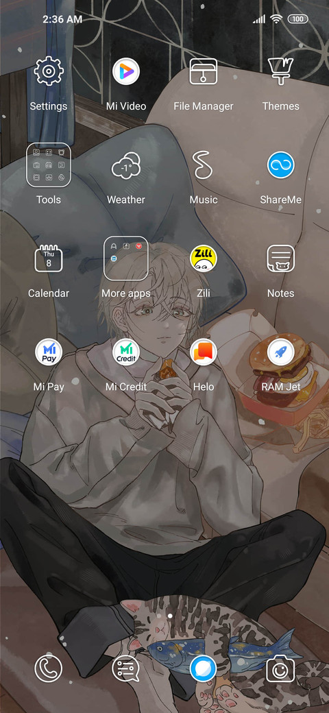 Gray-tone teenager screenshot