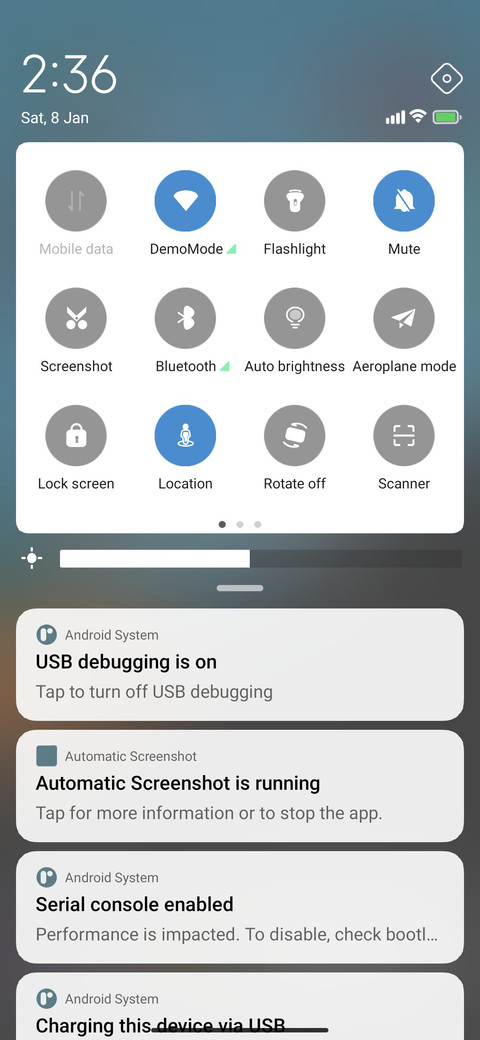 Morandi UI screenshot