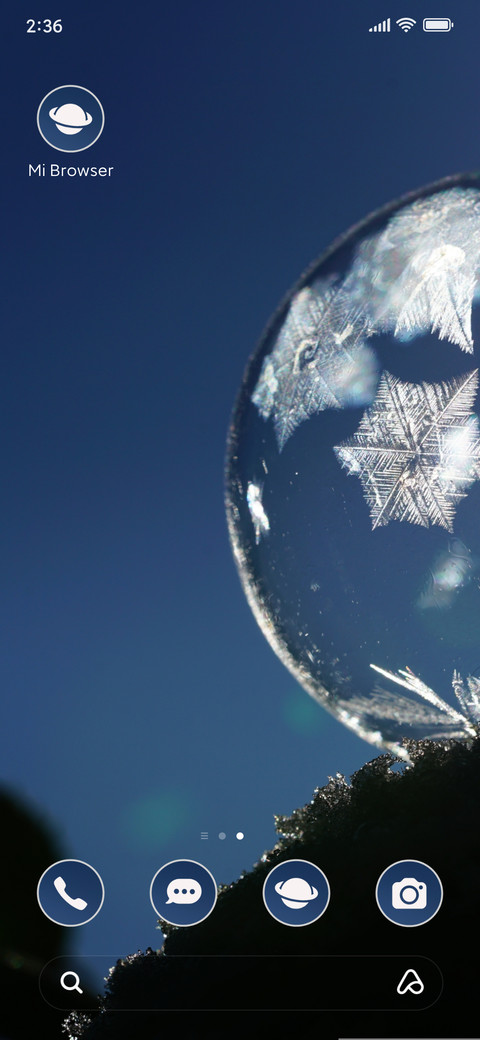 crystal bubble screenshot
