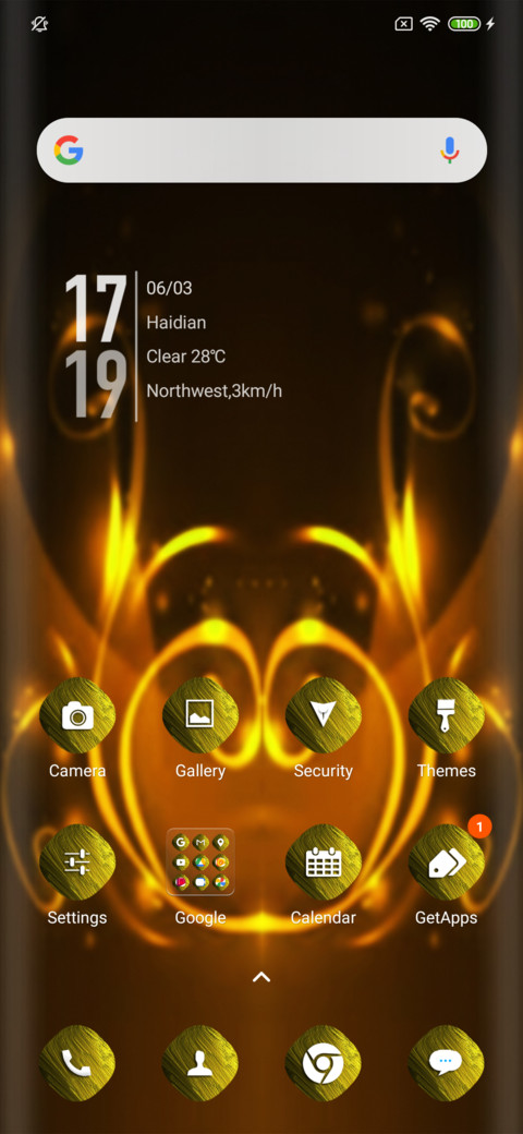 Golden tri screenshot