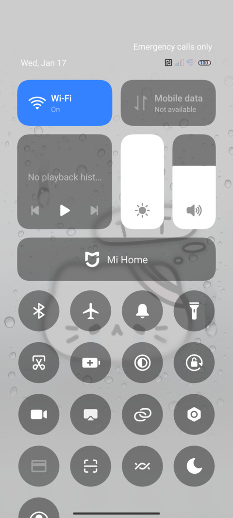 Rain sad cat screenshot