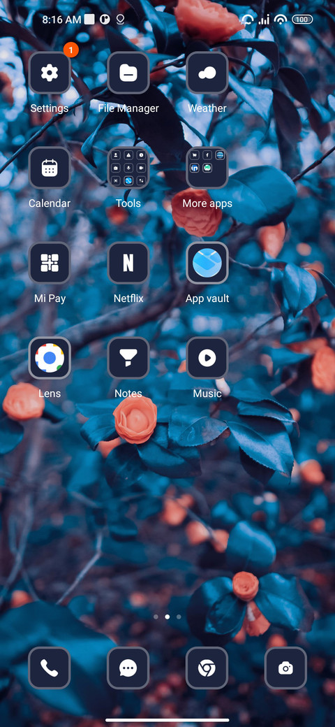 Flower screenshot