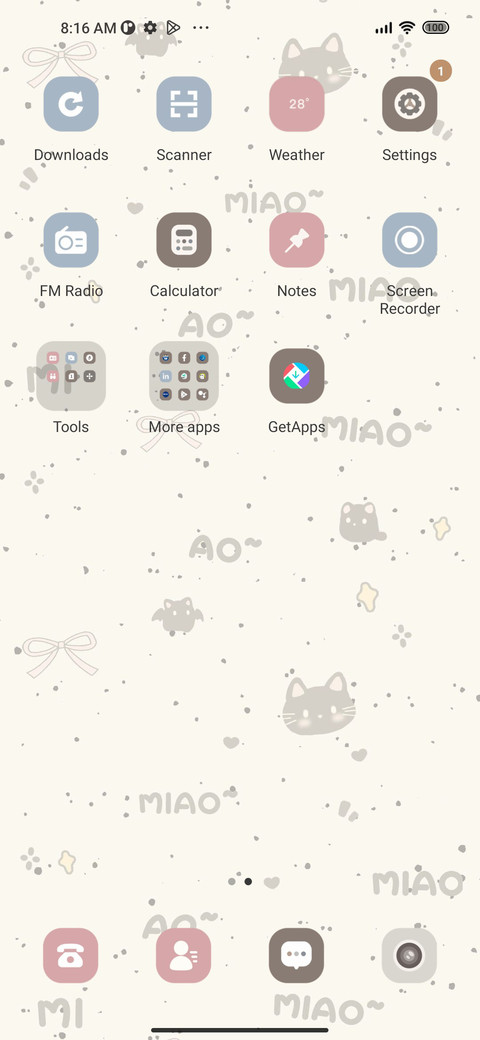 Happy little cat screenshot