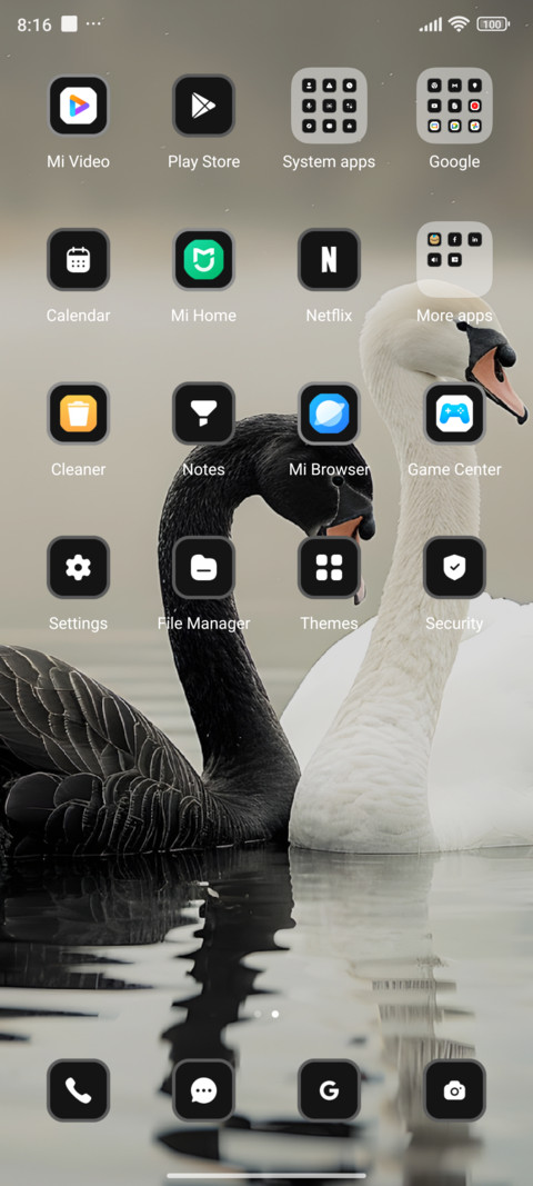 Swan screenshot