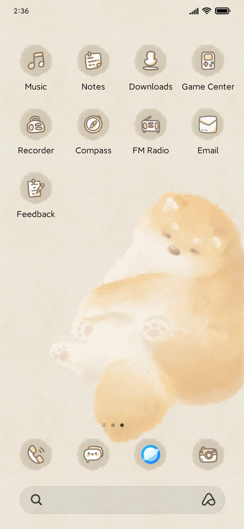 Buddha is a puppy screenshot