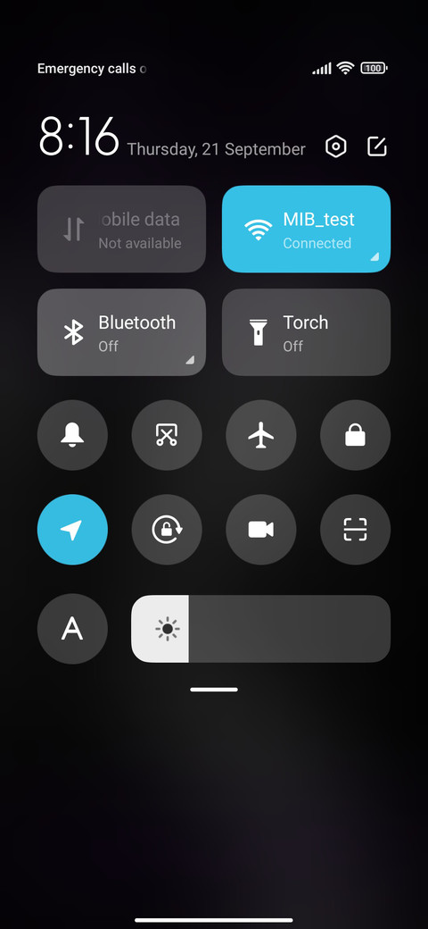 Black rainy day screenshot