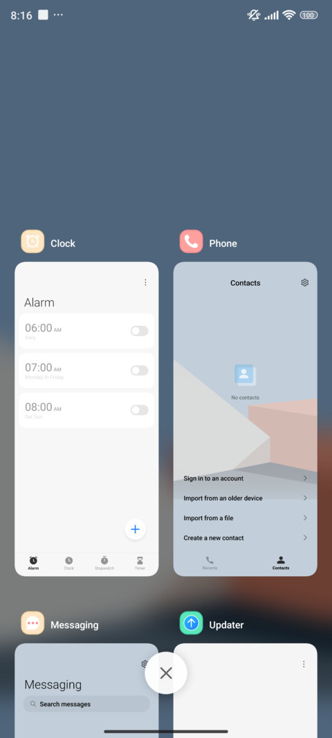 Plain Geo Nook screenshot
