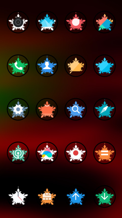 Red Abstract_DWM3 screenshot