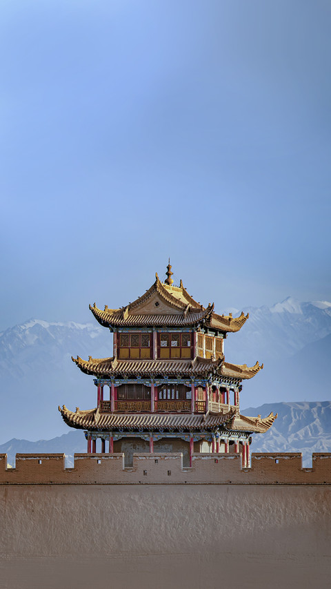 Jiayuguan Building Wall, Gansu, China screenshot