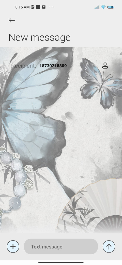 Ink wash Butterfly screenshot