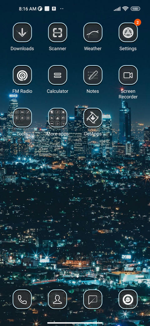 Blue Night screenshot
