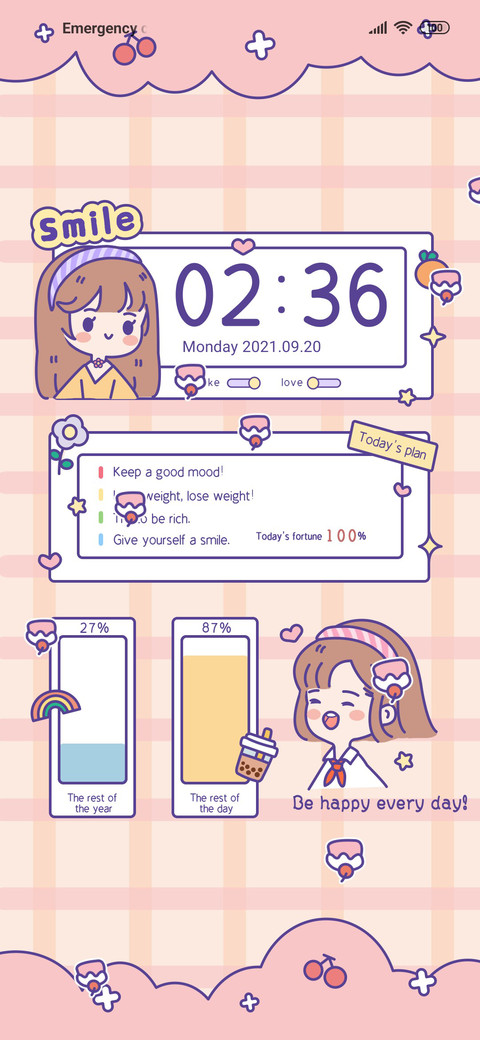Girl Sticker screenshot