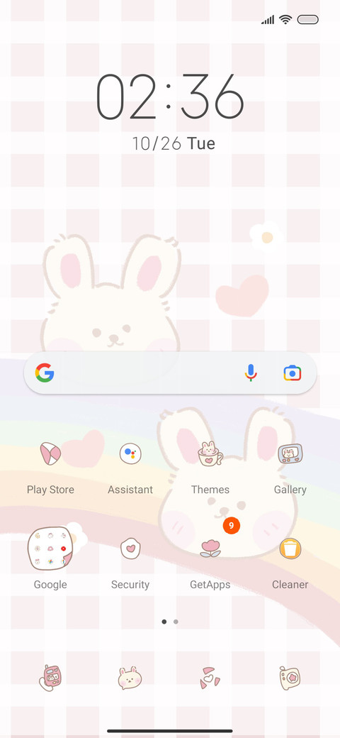 Rainbow Bunny screenshot