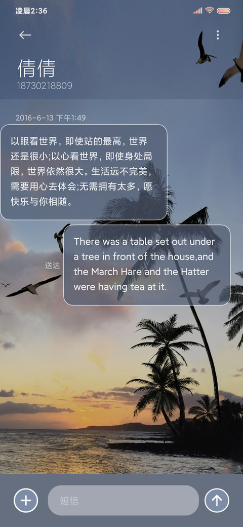 INS 落日椰林 screenshot