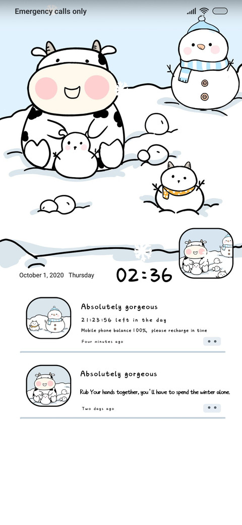 Snowman screenshot