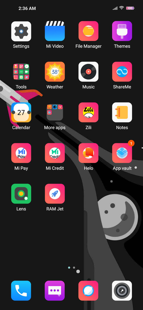 Flying rocket screenshot