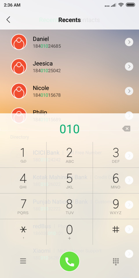 Autumn V10 screenshot