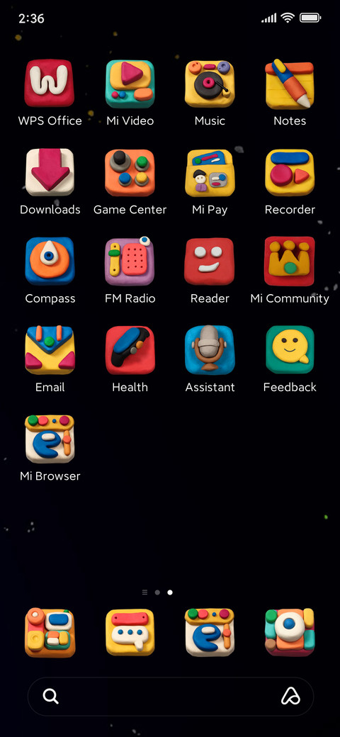 Clay ControlCenter screenshot