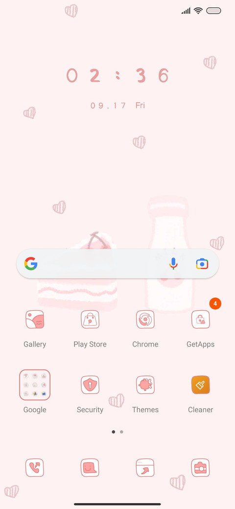 Pink cherry cake screenshot