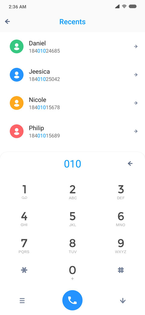Navy Blue screenshot