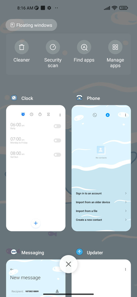 Round whale screenshot