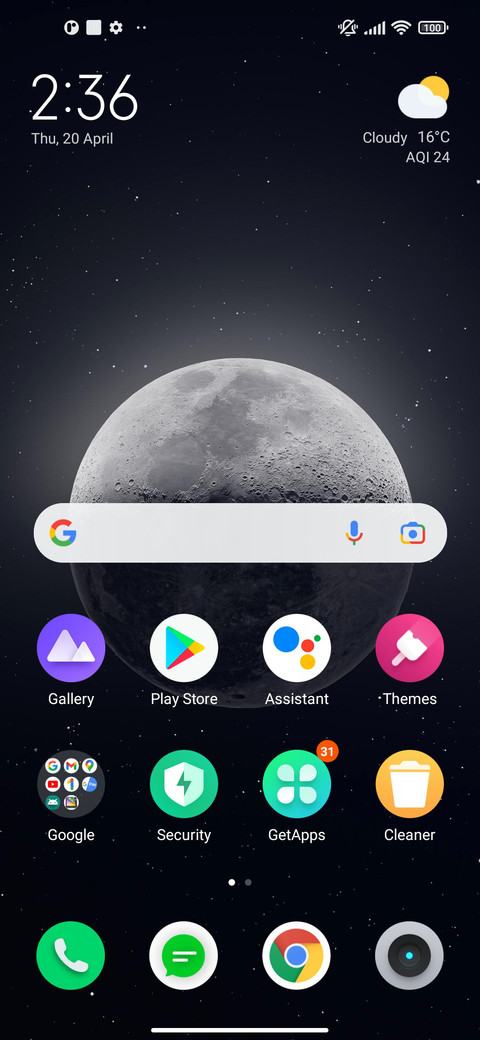 FUZ Theme screenshot