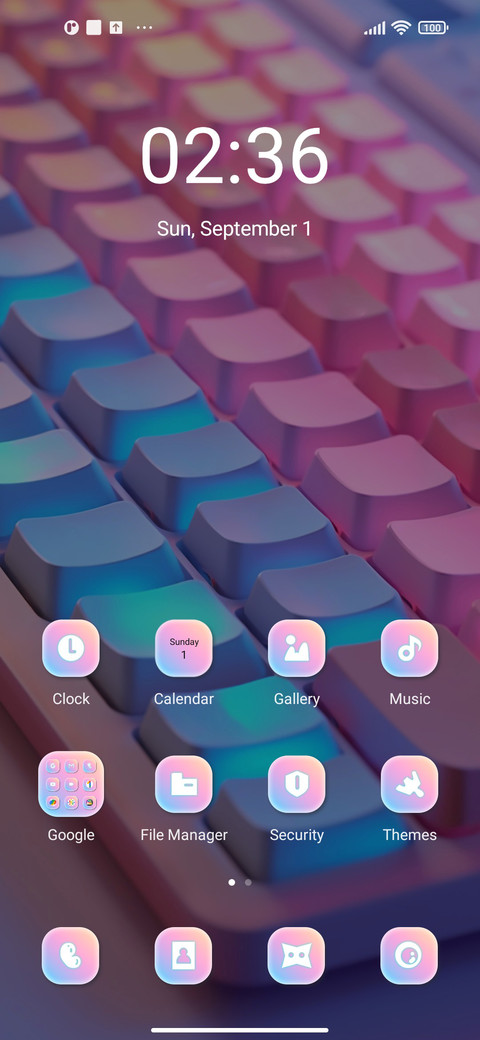 Robot Keyboard screenshot