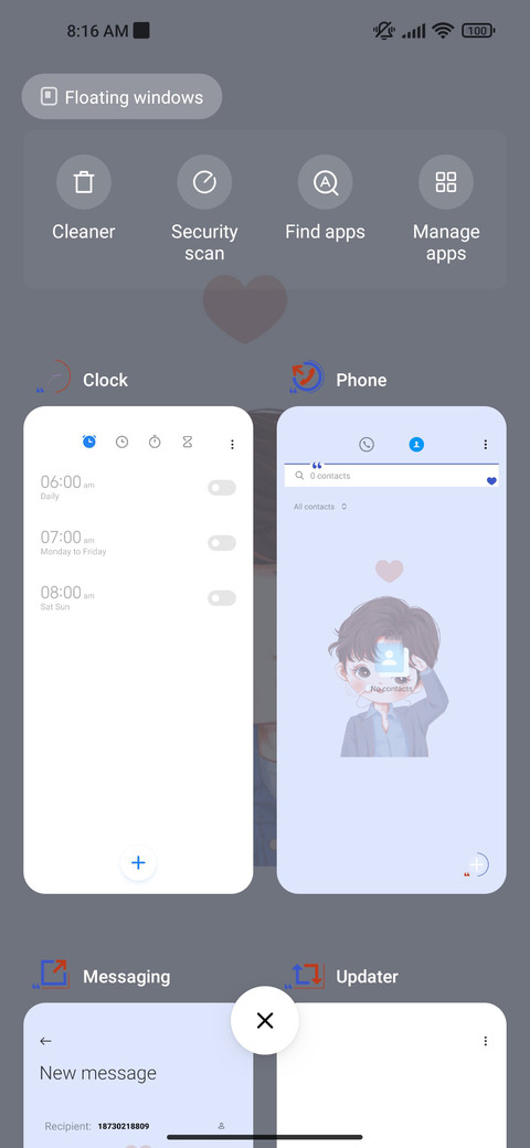 Kiss to unlock screenshot