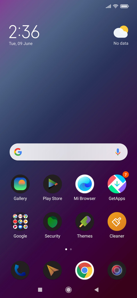 IUI DARK TT screenshot