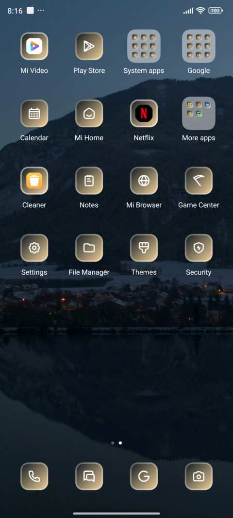 Landscape screenshot