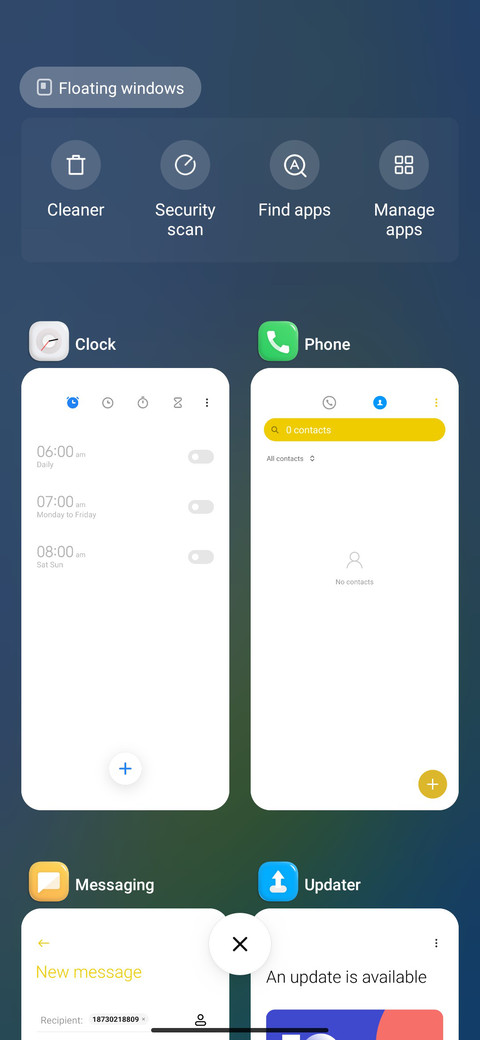 3D UI screenshot