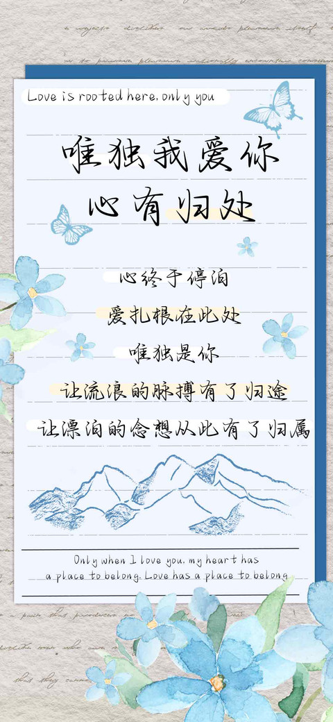 唯独我爱你心有归处 screenshot