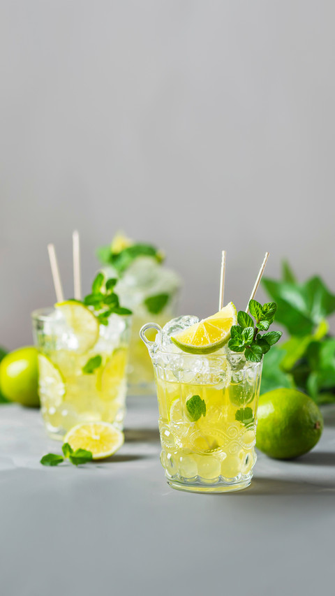 Cold Tea with Lime, Mint and Ice screenshot