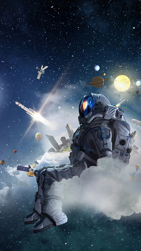 Astronauts in the universe screenshot