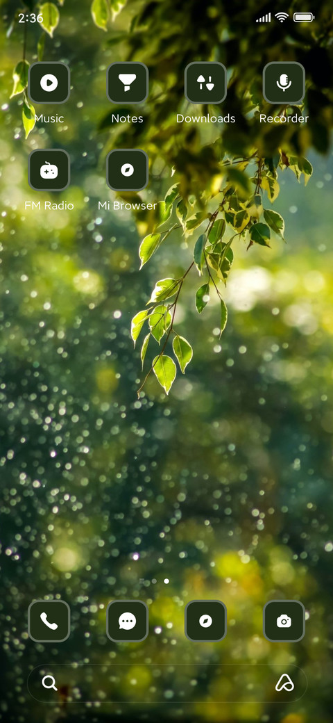 Rain screenshot