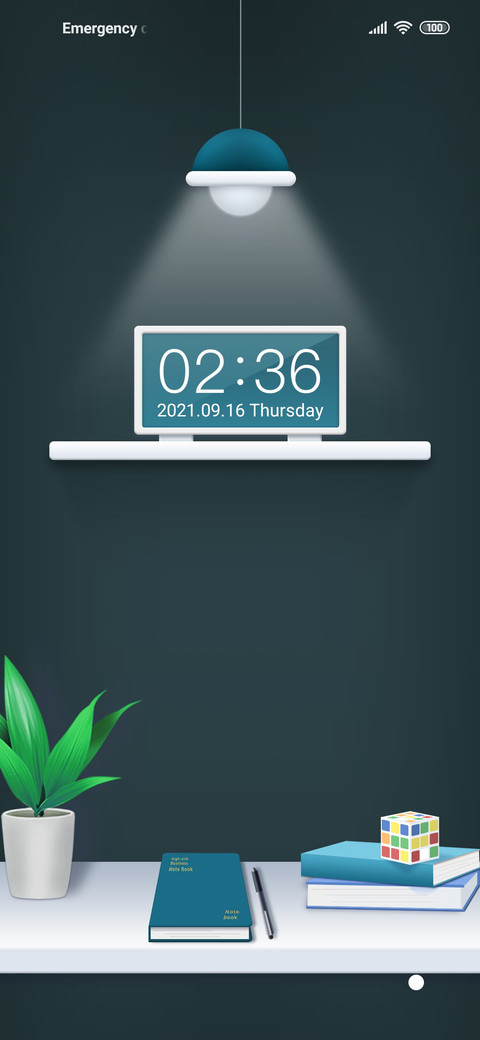 Desktop ornaments screenshot