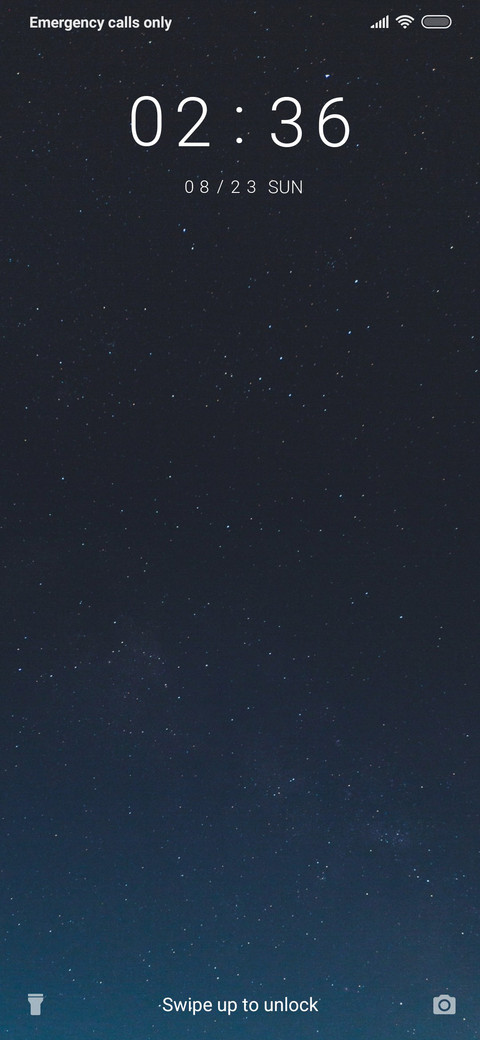 Clean Blue Sky_3MDS screenshot