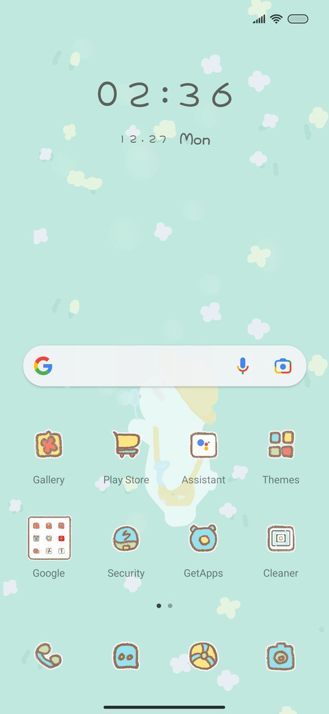 Bear bubble screenshot